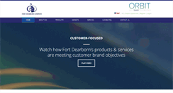 Desktop Screenshot of fortdearborn.com